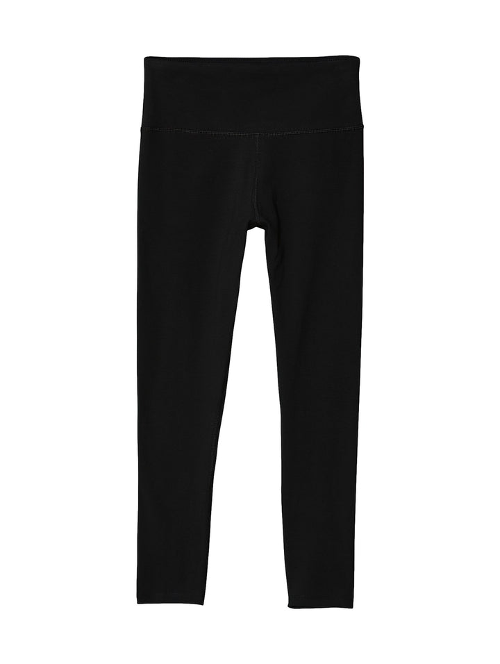 Leggings deportivos Champion en color negro, diseño ajustado y cintura elástica.