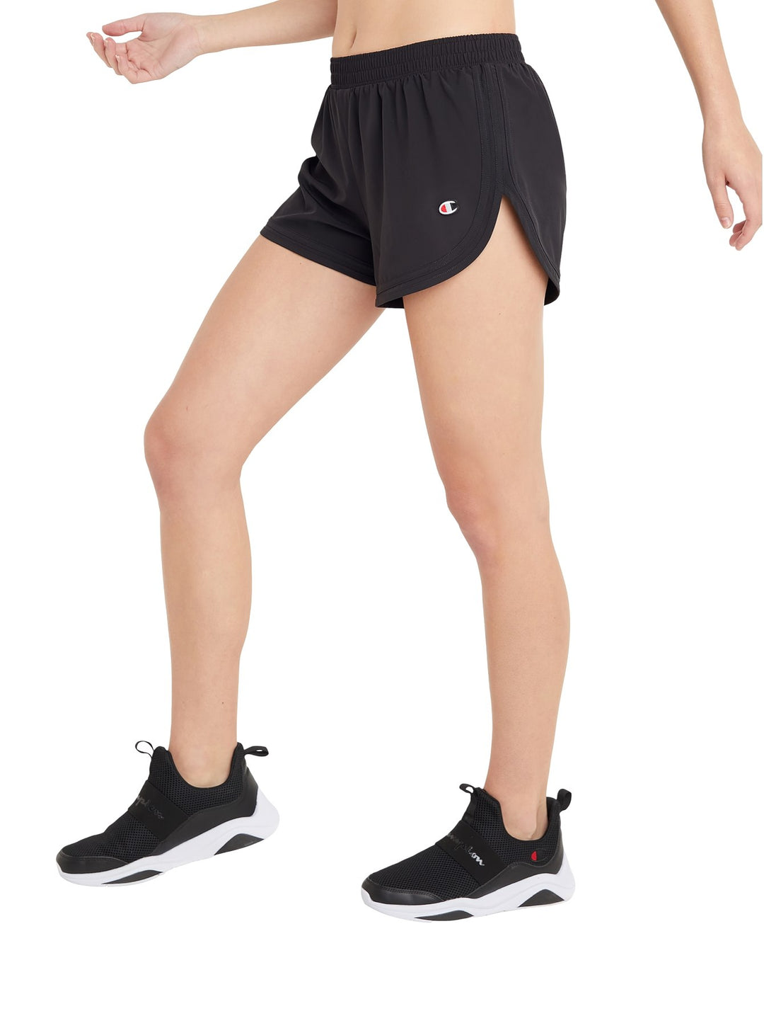 Short Champion Varsity Negro para Mujer