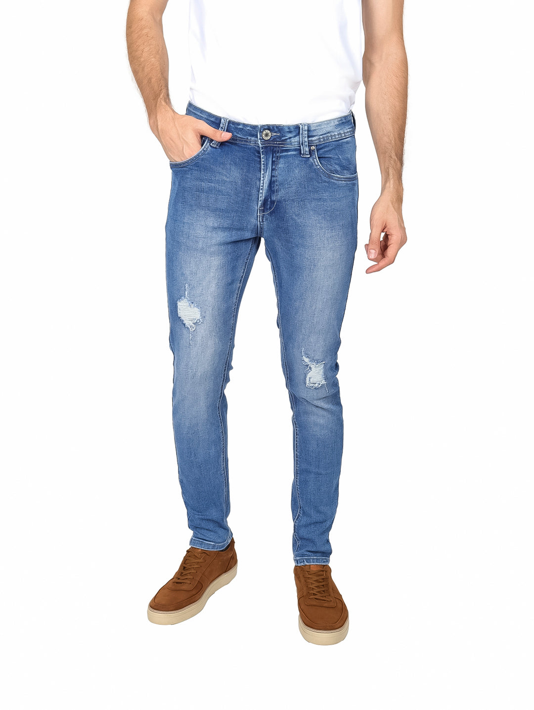 Pantalones NYD Jeans Mezclilla Azul para Hombre