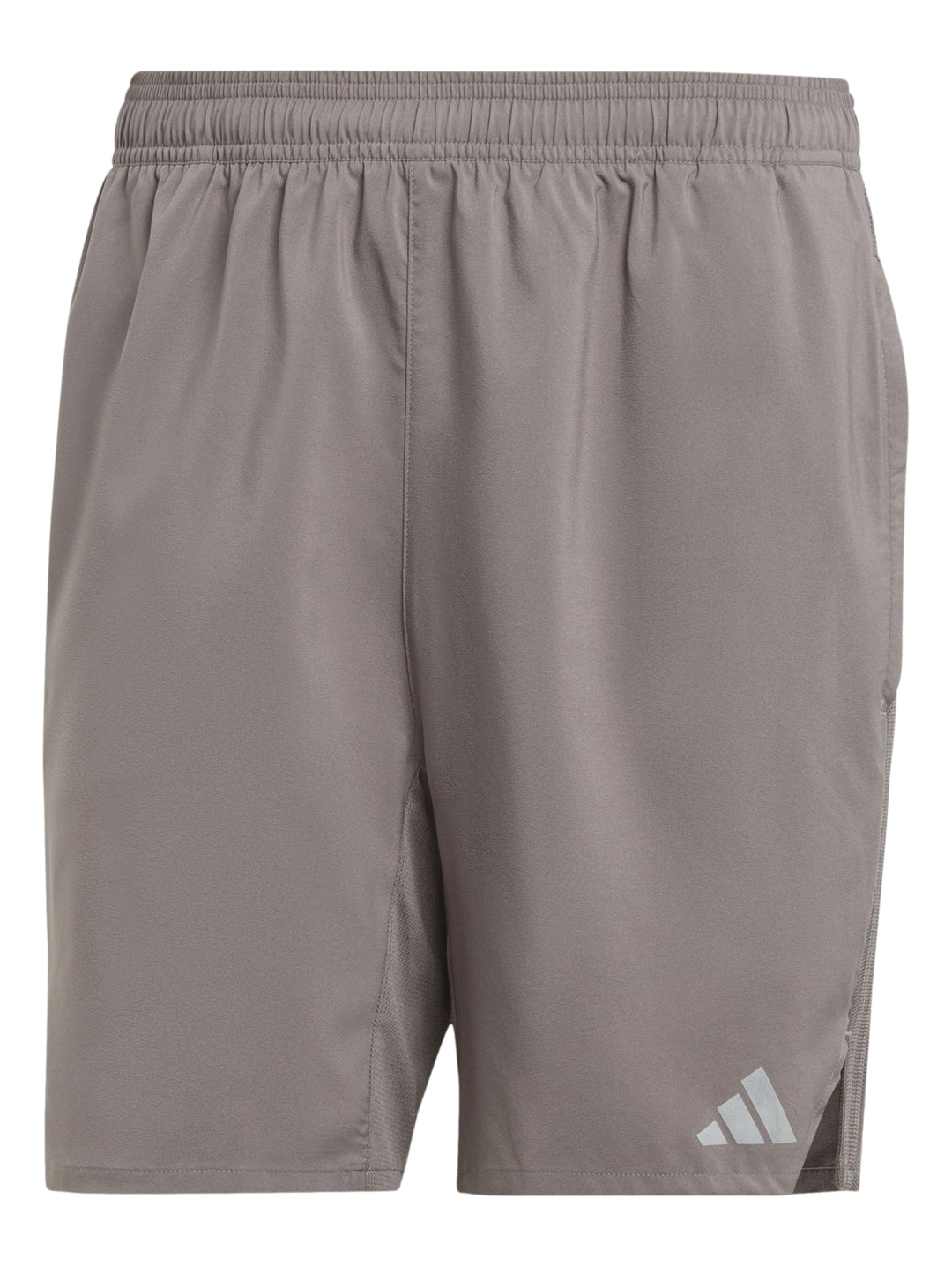 Shorts deportivos Adidas color gris carbón para entrenamiento.