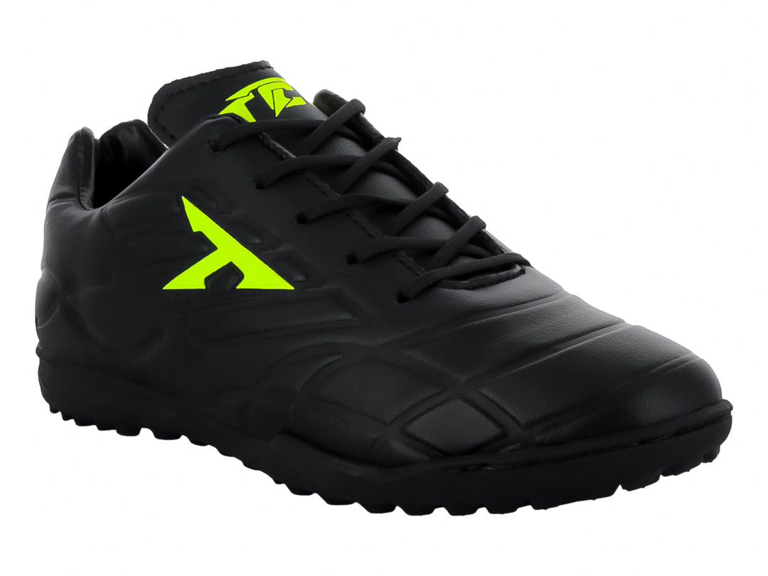 Tenis de Fútbol Leon Trucco Negro Amarillo Neón para Niño
