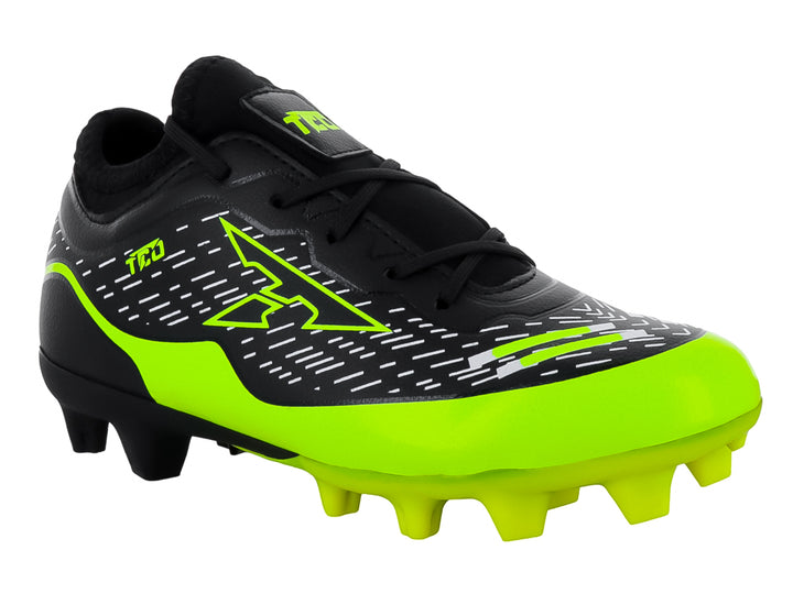 Tenis de Fútbol Leon Trucco Negro y Amarillo Neón para Niño