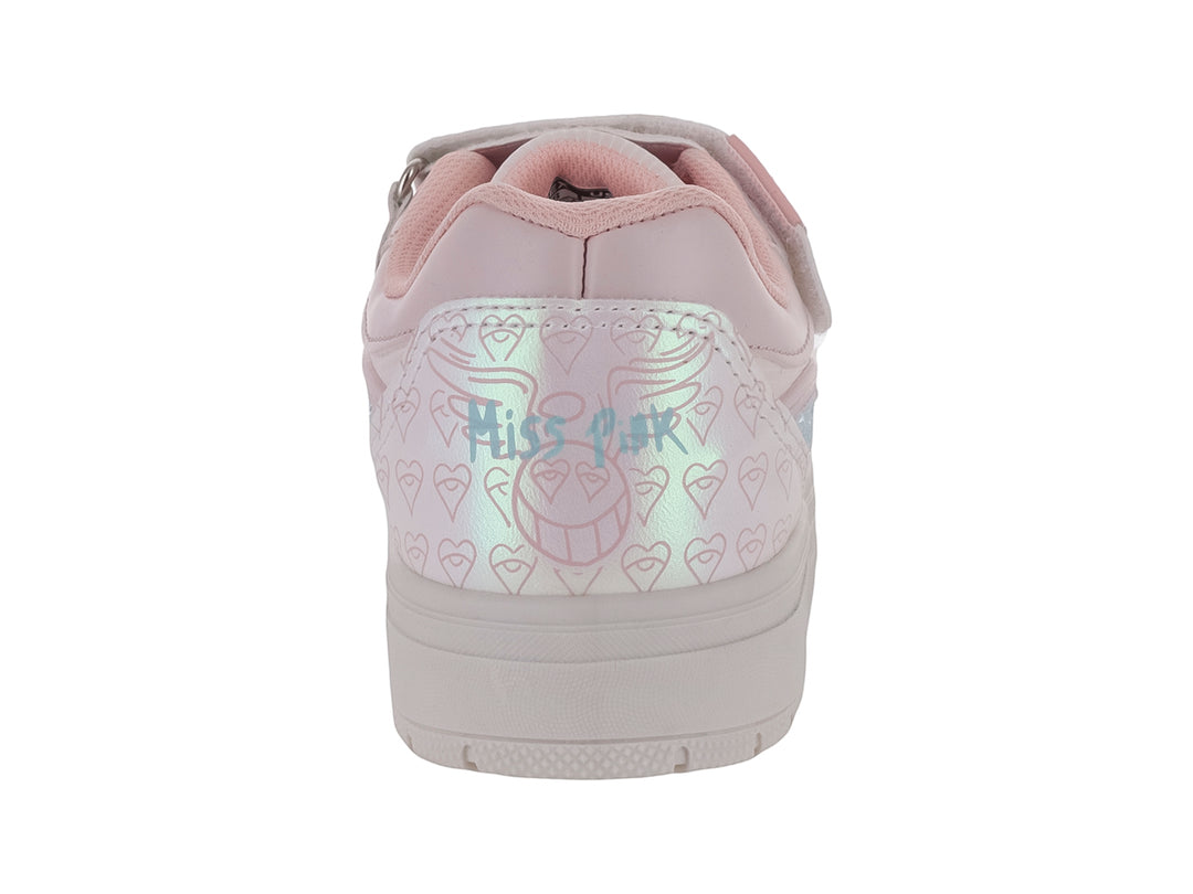 Tenis Clasben Mini Grant Latte Rosa para Niña