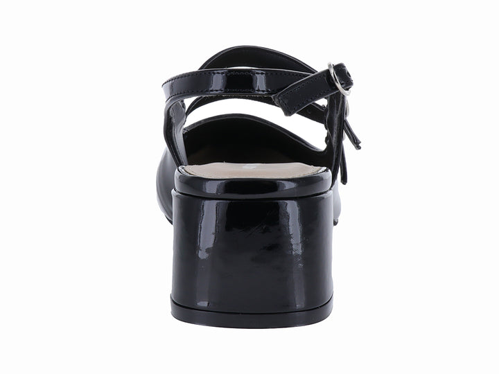 Zapatillas Lady Paulina Negro Charol para Mujer