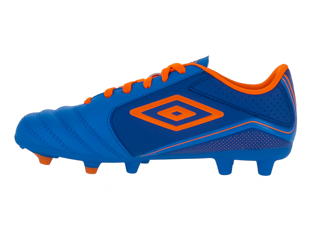 Tenis de Fútbol Umbro Classico XII LT Azul y Naranja para Niño