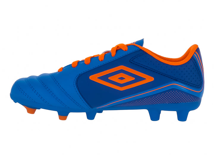 Tenis de Fútbol Umbro Classico XII LT Azul y Naranja para Niño