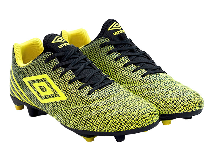 Tenis de Fútbol Umbro Toccare IV Negro y Amarillo para Hombre