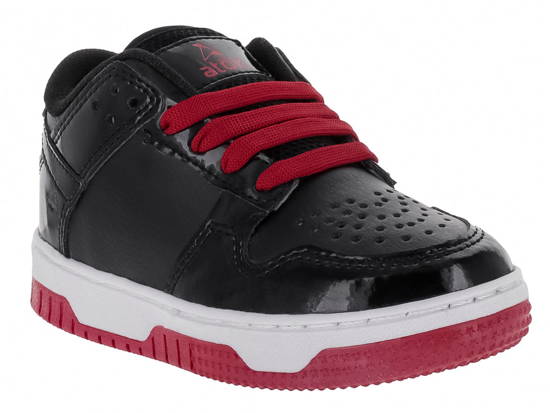 Tenis ATOK Negro Rojo para Nino