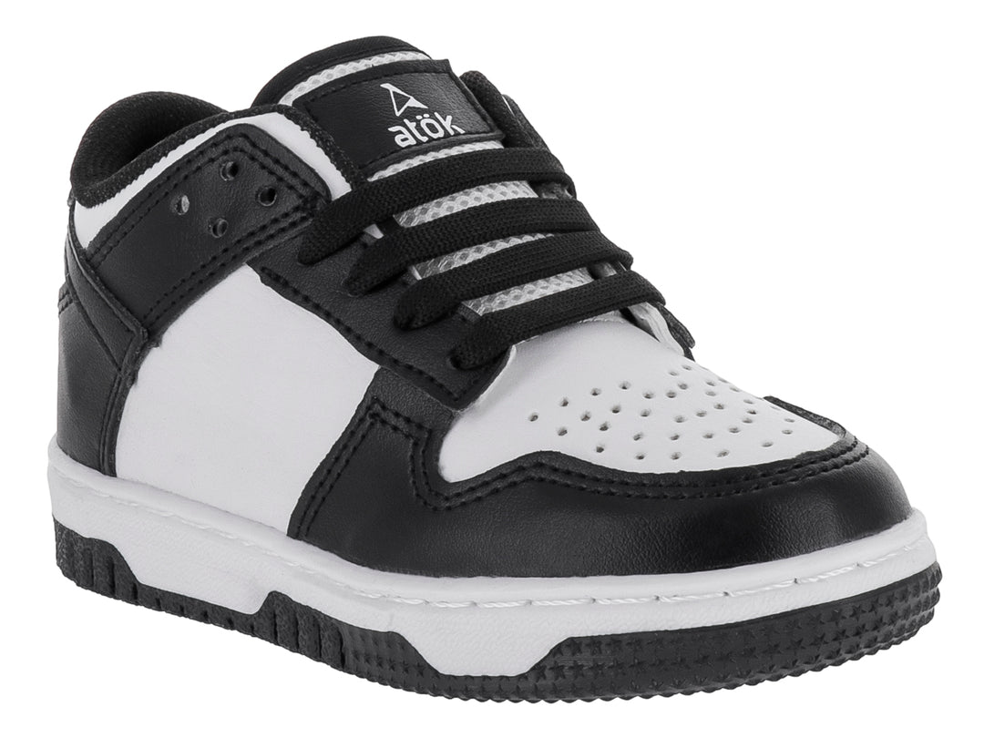 Tenis ATOK Negro Blanco para Nino