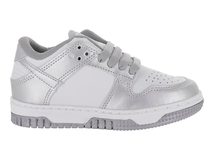 Tenis ATOK Blanco y Plata para Niña