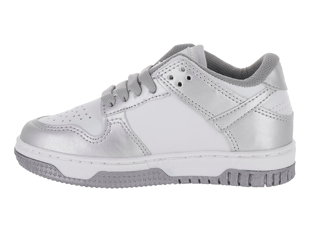 Tenis ATOK Blanco y Plata para Niña