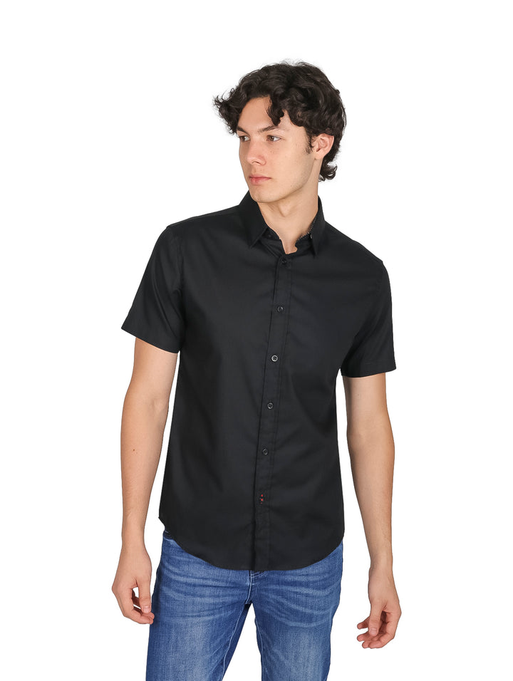 Camisa Vertical Eagle 77 Premiere Negro para Hombre