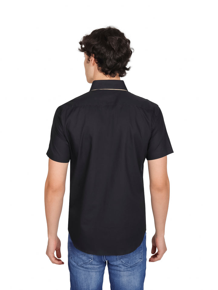 Camisa Vertical Eagle 77 Premiere Negro para Hombre