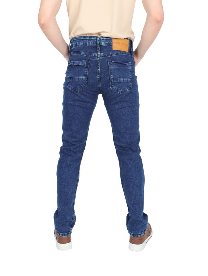 Jeans Vertical Eagle Slim Azul Marino para Hombre