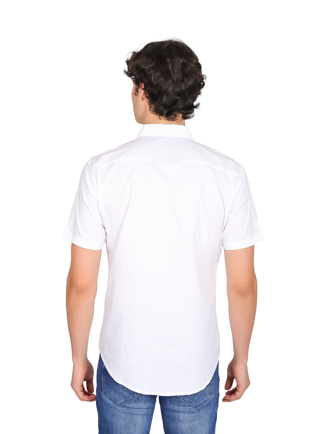 Camisa Vertical Eagle Blanca para Hombre