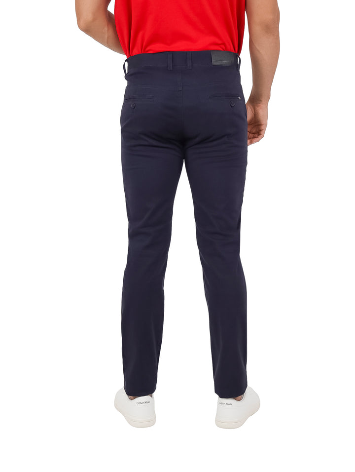 Pantalón de Gabardina Slim Vertical Eagle Azul Marino para Hombre
