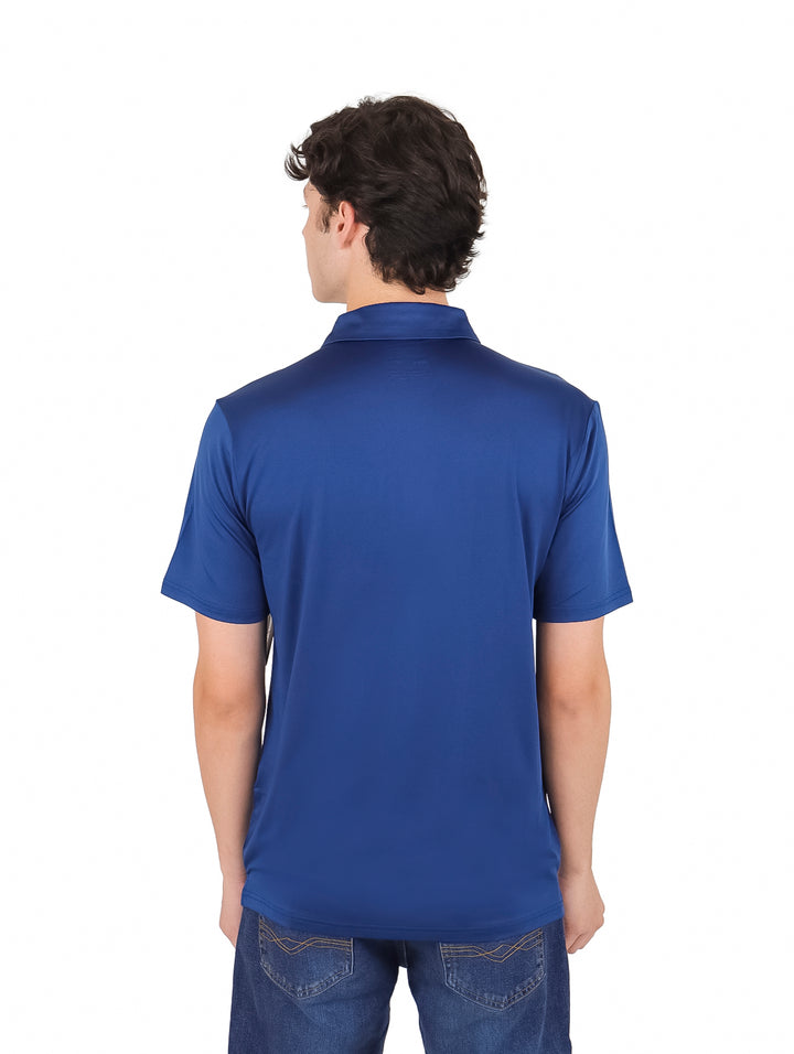 Playera Polo Vertical Eagle Azul Marino para Hombre