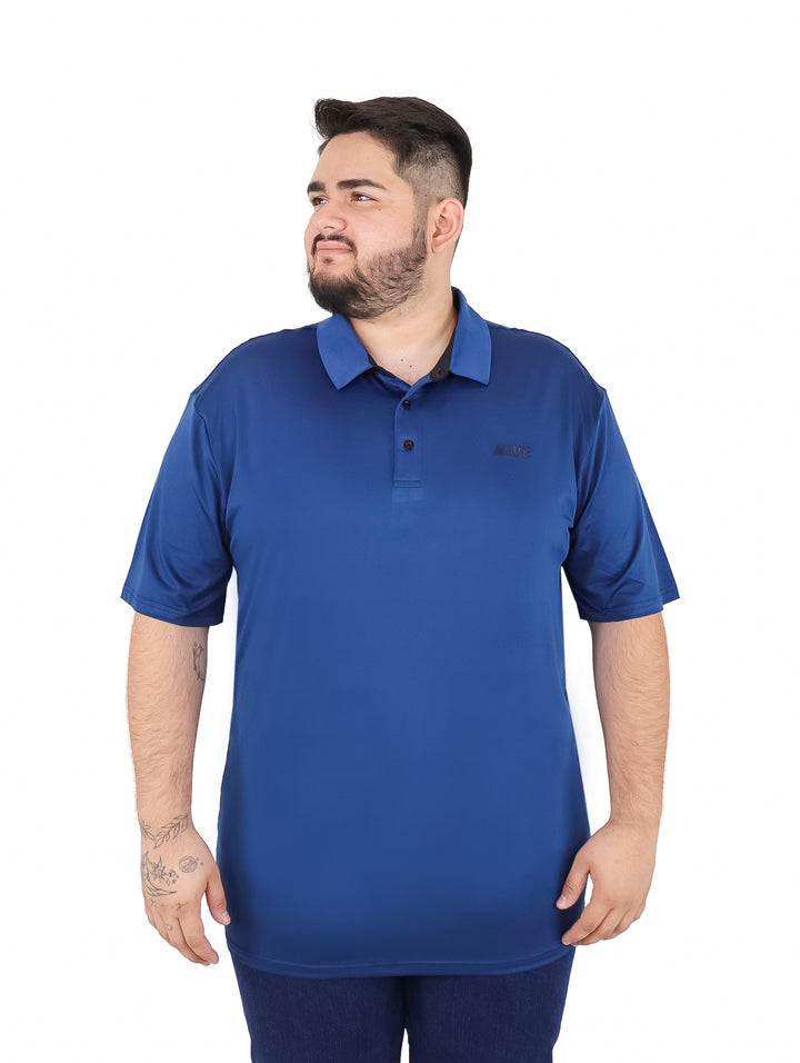 Playera Polo Vertical Eagle Azul Marino para Hombre