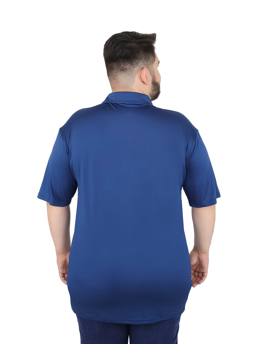 Playera Polo Vertical Eagle Azul Marino para Hombre