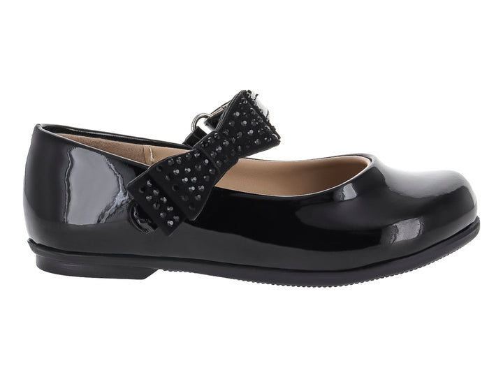 Zapatos Mary Jane Tropicana Charol Negro para Niña