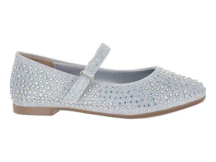 Zapatos Ballerinas Tropicana Plata para Niña