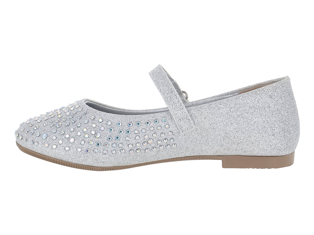Zapatos Ballerinas Tropicana Plata para Niña