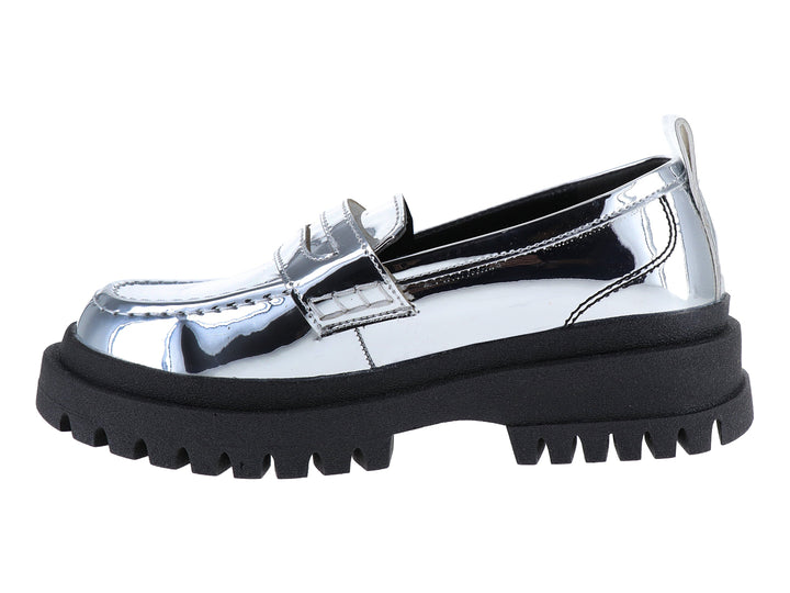 Zapatos Mocasín Tropicana Plata para Niña