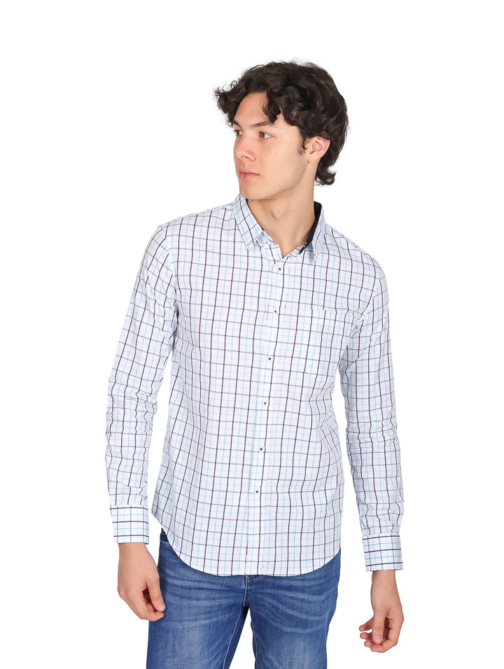 Camisa Rock Jeans Blanca para Hombre