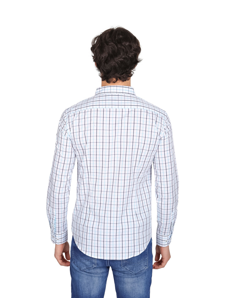 Camisa Rock Jeans Blanca para Hombre