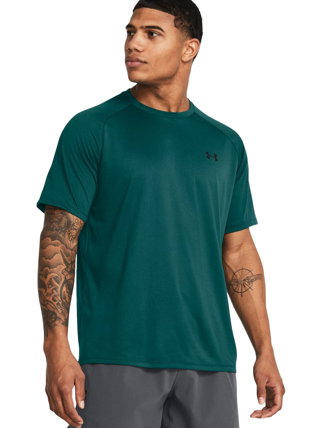 Playera Under Armour Tech 2.0 Color Hydro Teal para Hombre