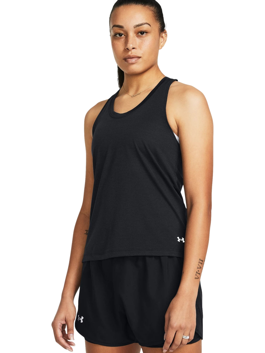 Under Armour Launch Singlet Negro para Mujer