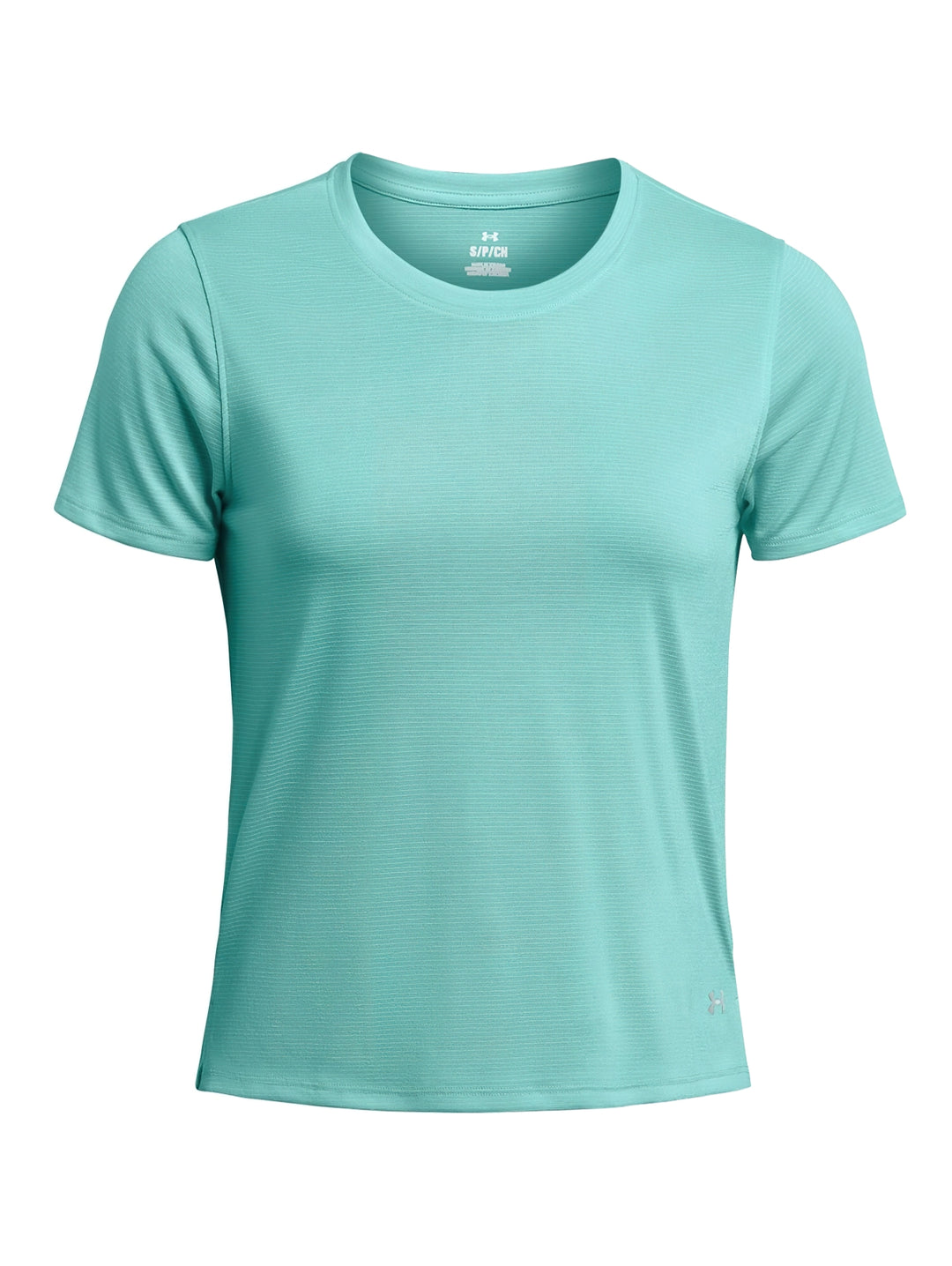 Playera Under Armour Launch Short Sleeve Verde para Mujer