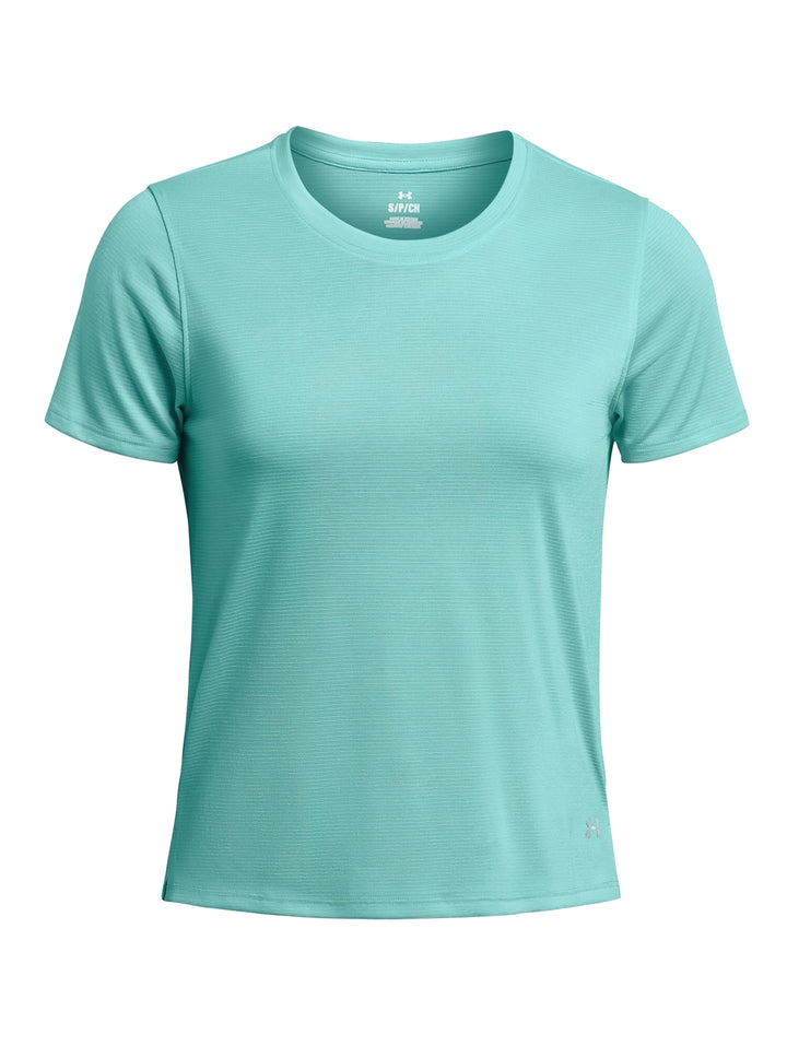 Playera Under Armour Launch Short Sleeve Verde para Mujer