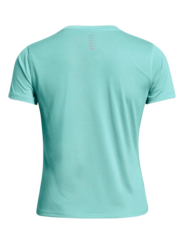 Playera Under Armour Launch Short Sleeve Verde para Mujer