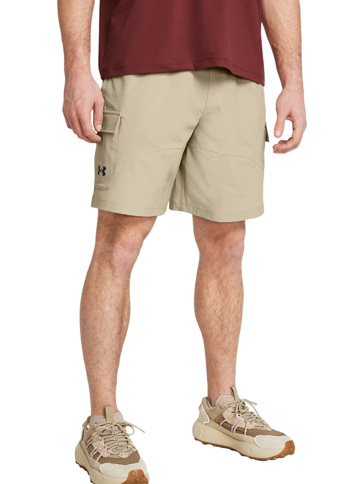 Short Cargo Under Armour Stretch Woven Beige para Hombre