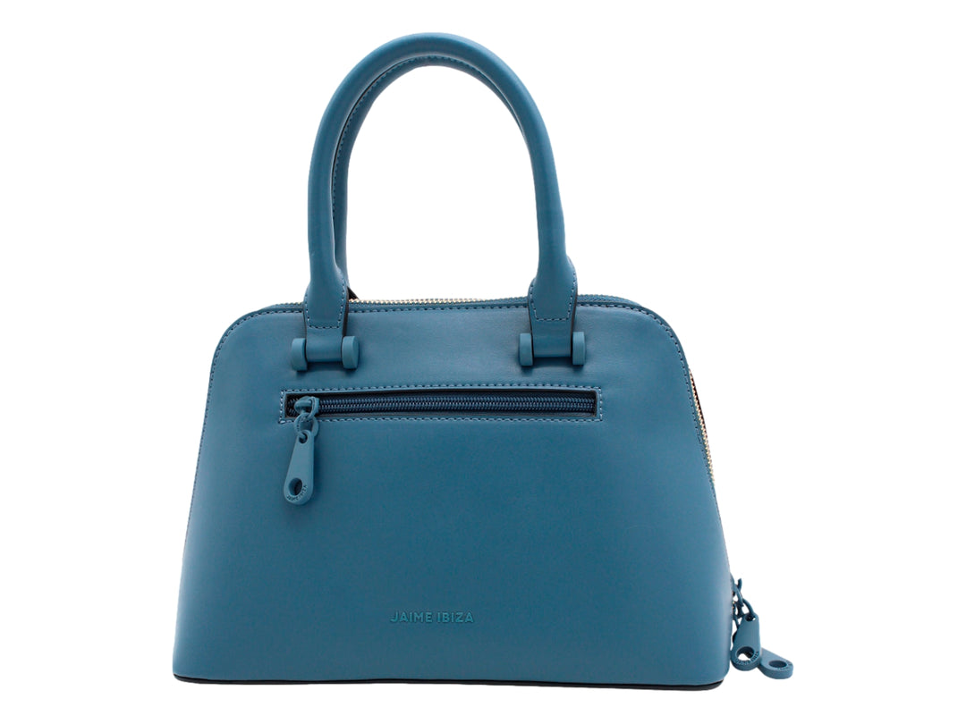 Bolso Satchel Jaime Ibiza Azul para Mujer