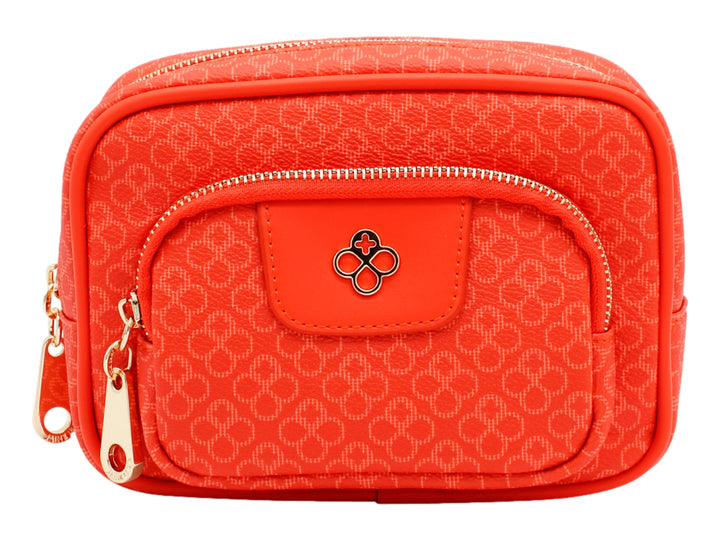 Bolsa Convertible Jaime Ibiza Chocolate Mini Naranja para Mujer