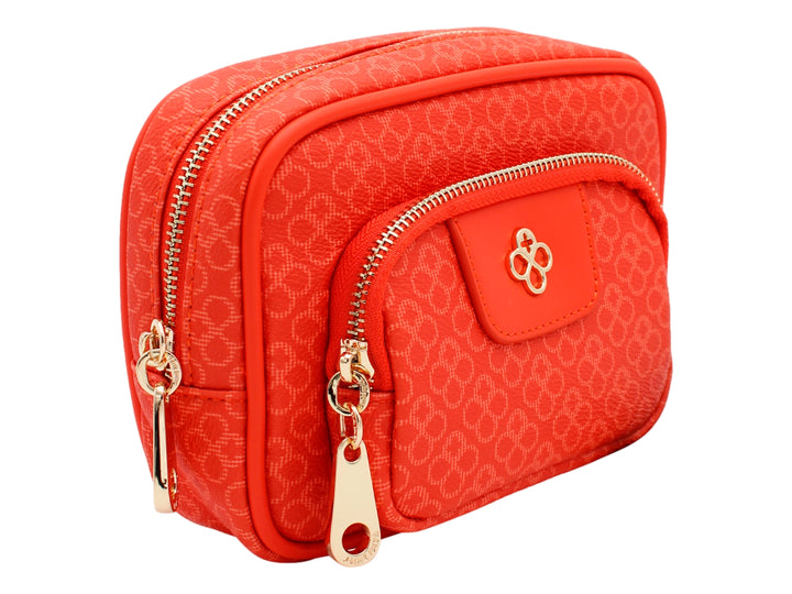 Bolsa Convertible Jaime Ibiza Chocolate Mini Naranja para Mujer