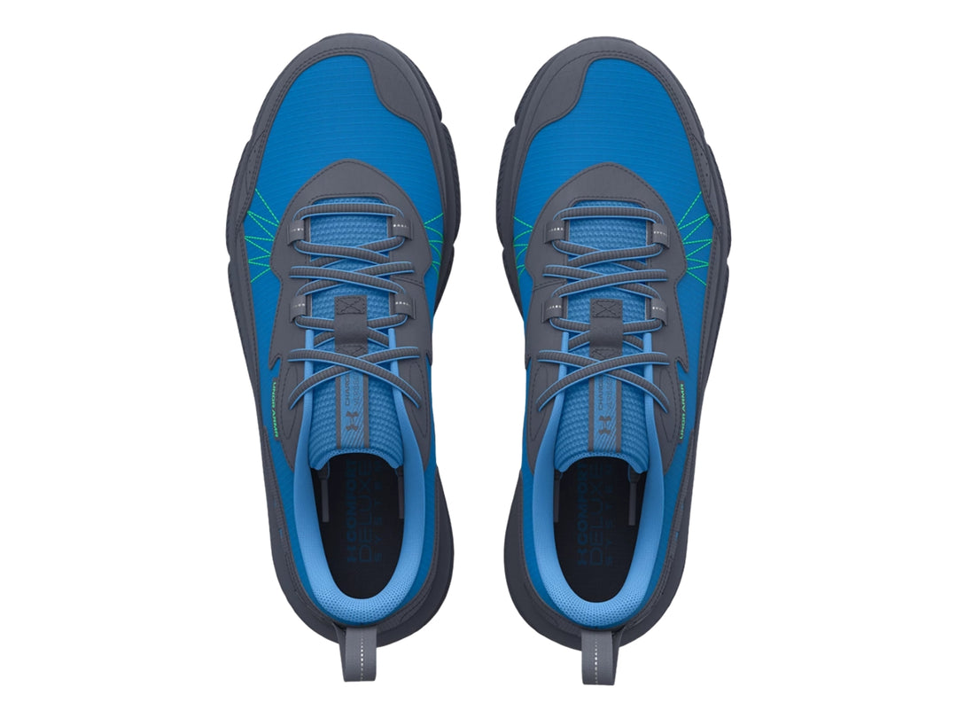 Tenis Under Armour Charged Versert 2 Azul y Gris para Hombre