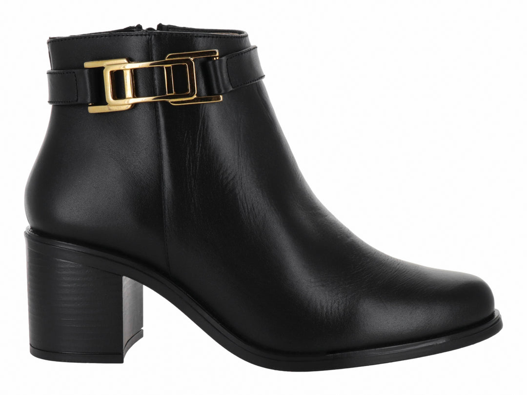 Botines Vicenza de Ternera Negro para Mujer