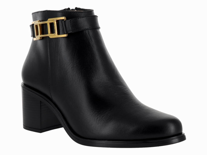 Botines Vicenza de Ternera Negro para Mujer