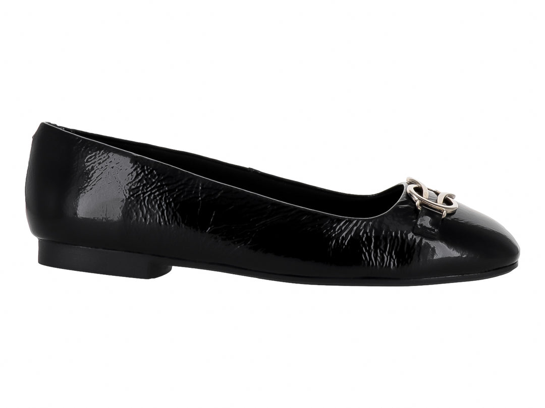 Zapatos Planos Vicenza Negro Charol para Mujer