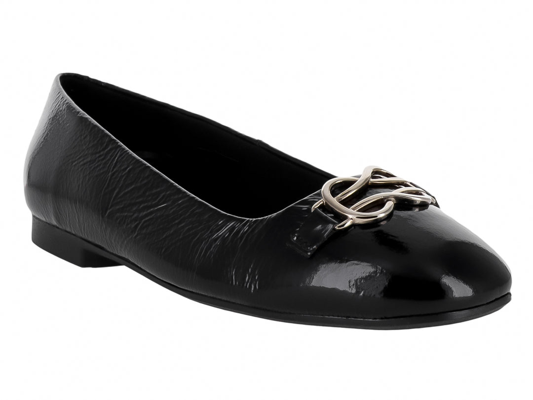 Zapatos Planos Vicenza Negro Charol para Mujer