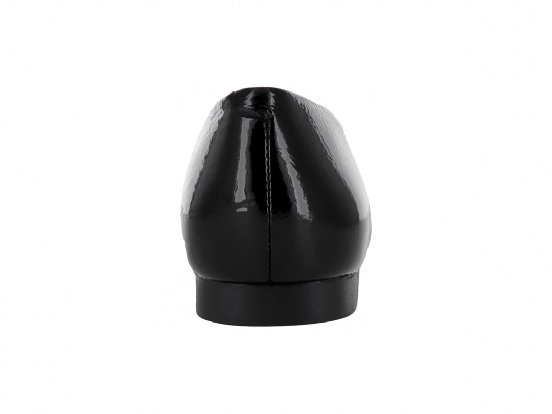 Zapatos Planos Vicenza Negro Charol para Mujer