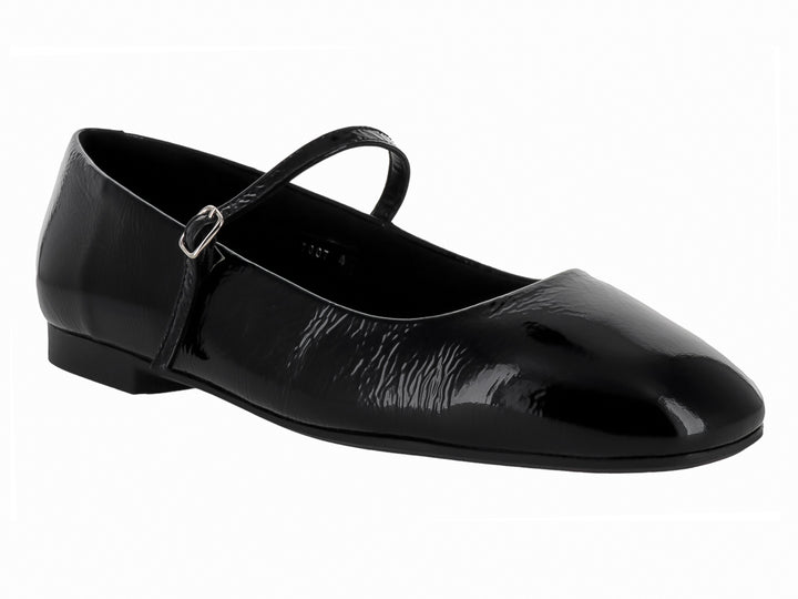 Zapatos Planos Vicenza Negro Charol para Mujer