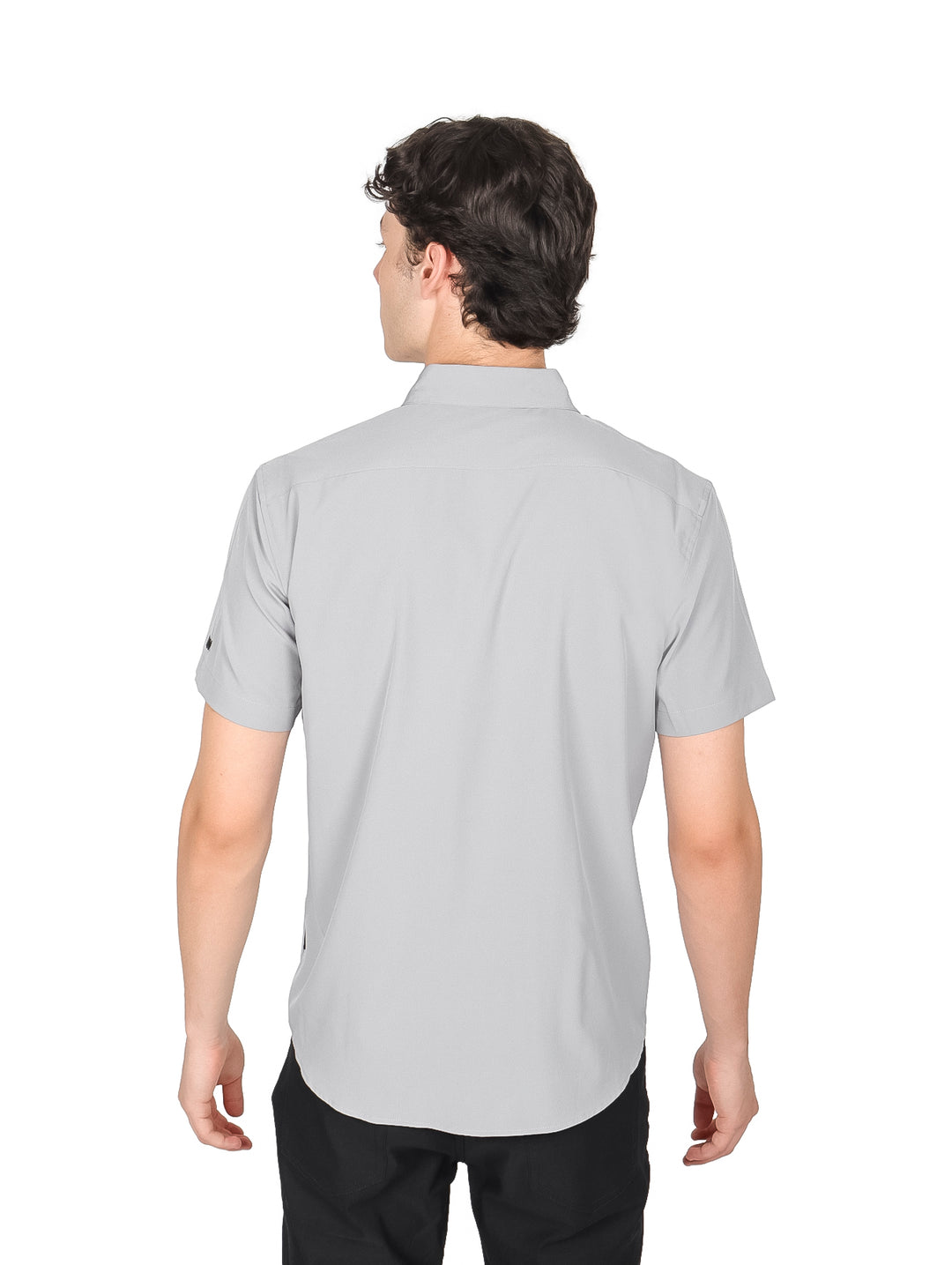 Camisa Manga Corta DKNY Gris para Hombre