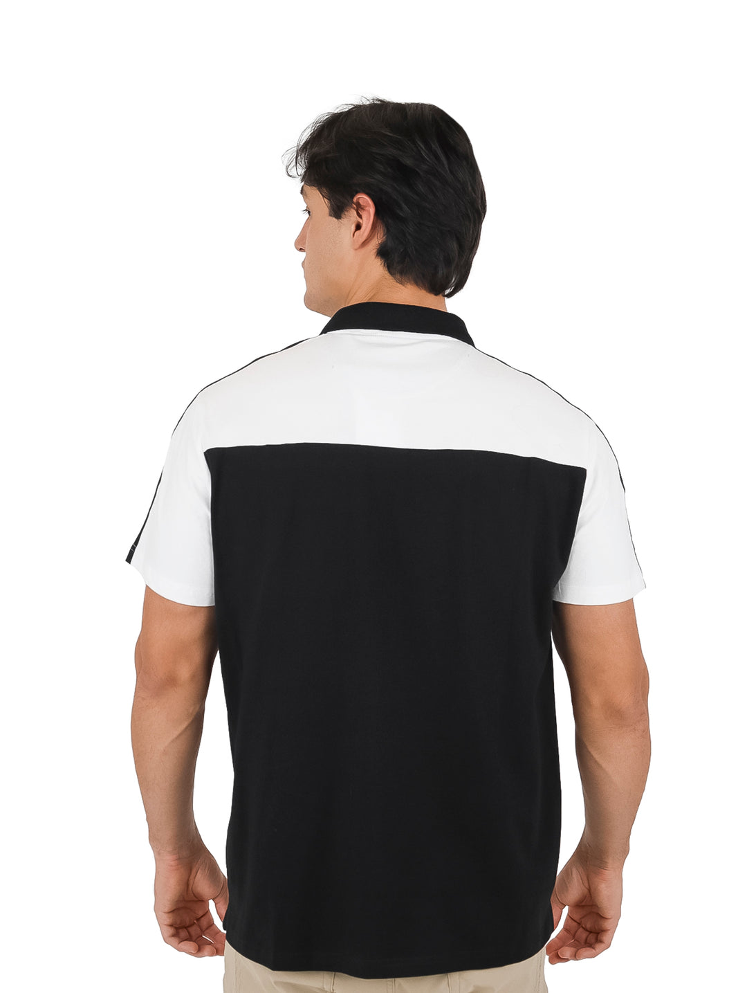 Playera Polo DKNY Negro para Hombre