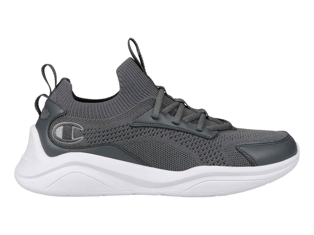 Tenis Champion Legend Lo Lace Gris y Blanco para Hombre