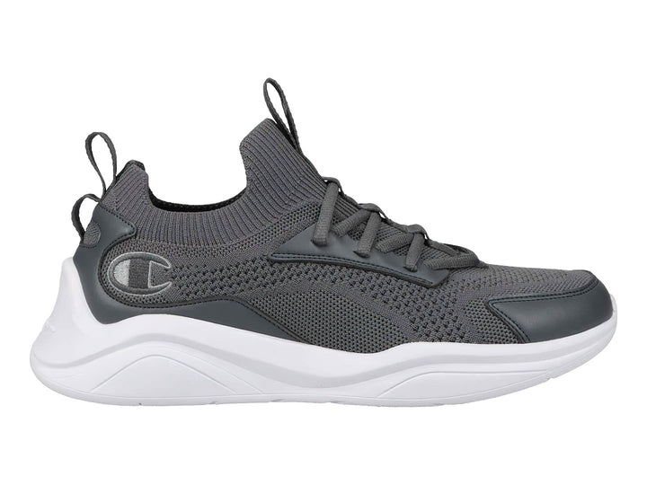 Tenis Champion Legend Lo Lace Gris y Blanco para Hombre