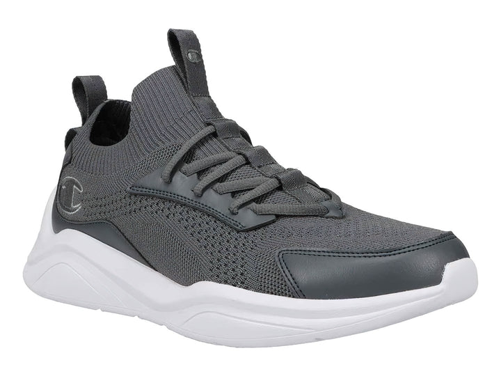 Tenis Champion Legend Lo Lace Gris y Blanco para Hombre